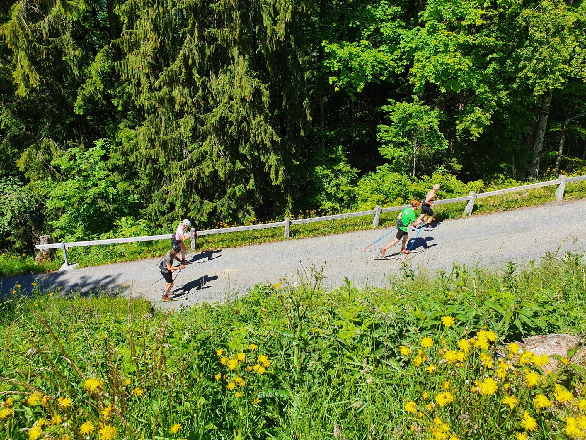 Erstes Trainingslager der Teams Nordisch