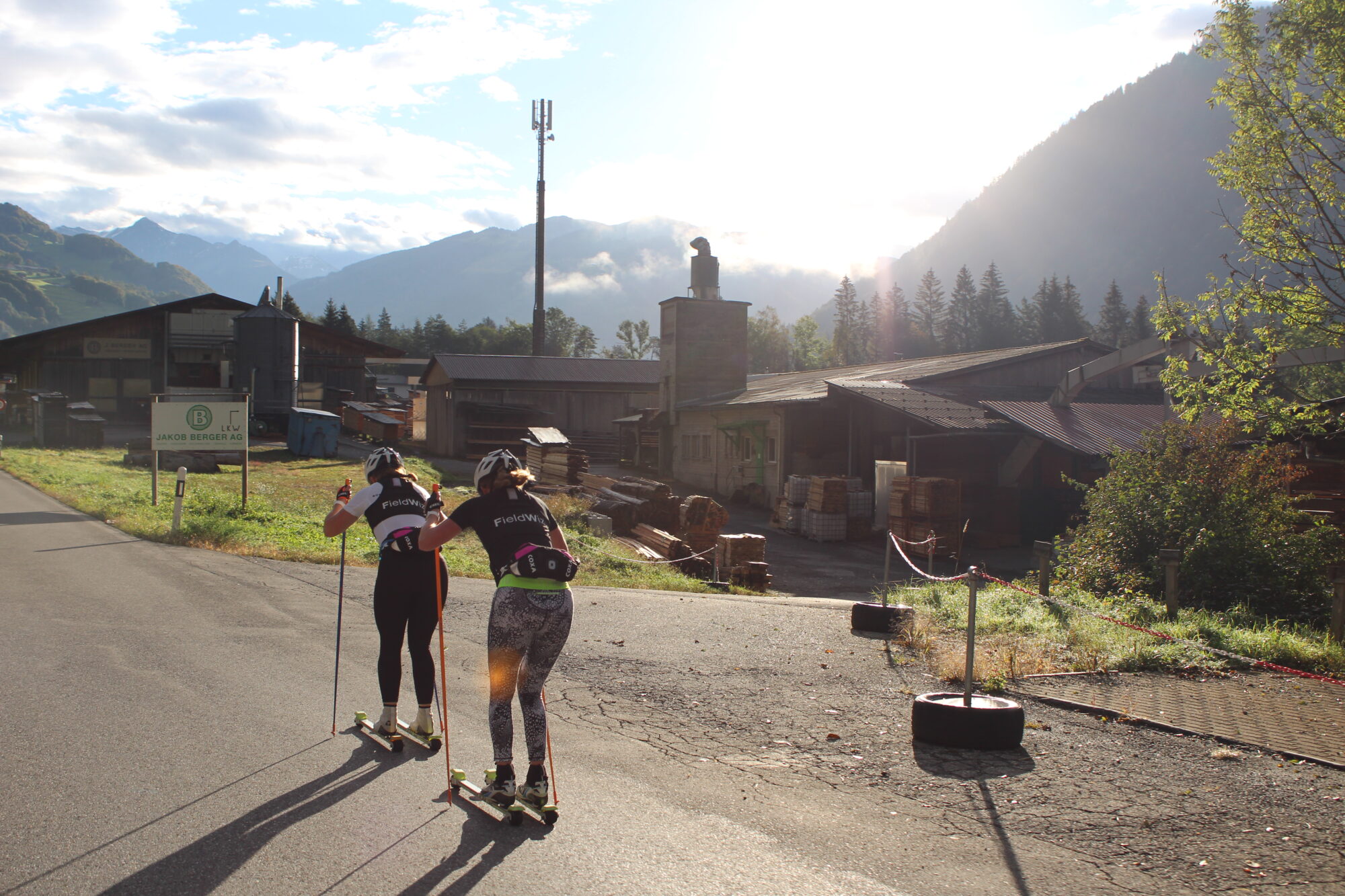 Trainingswochenende der Teams Nordisch in Schiers