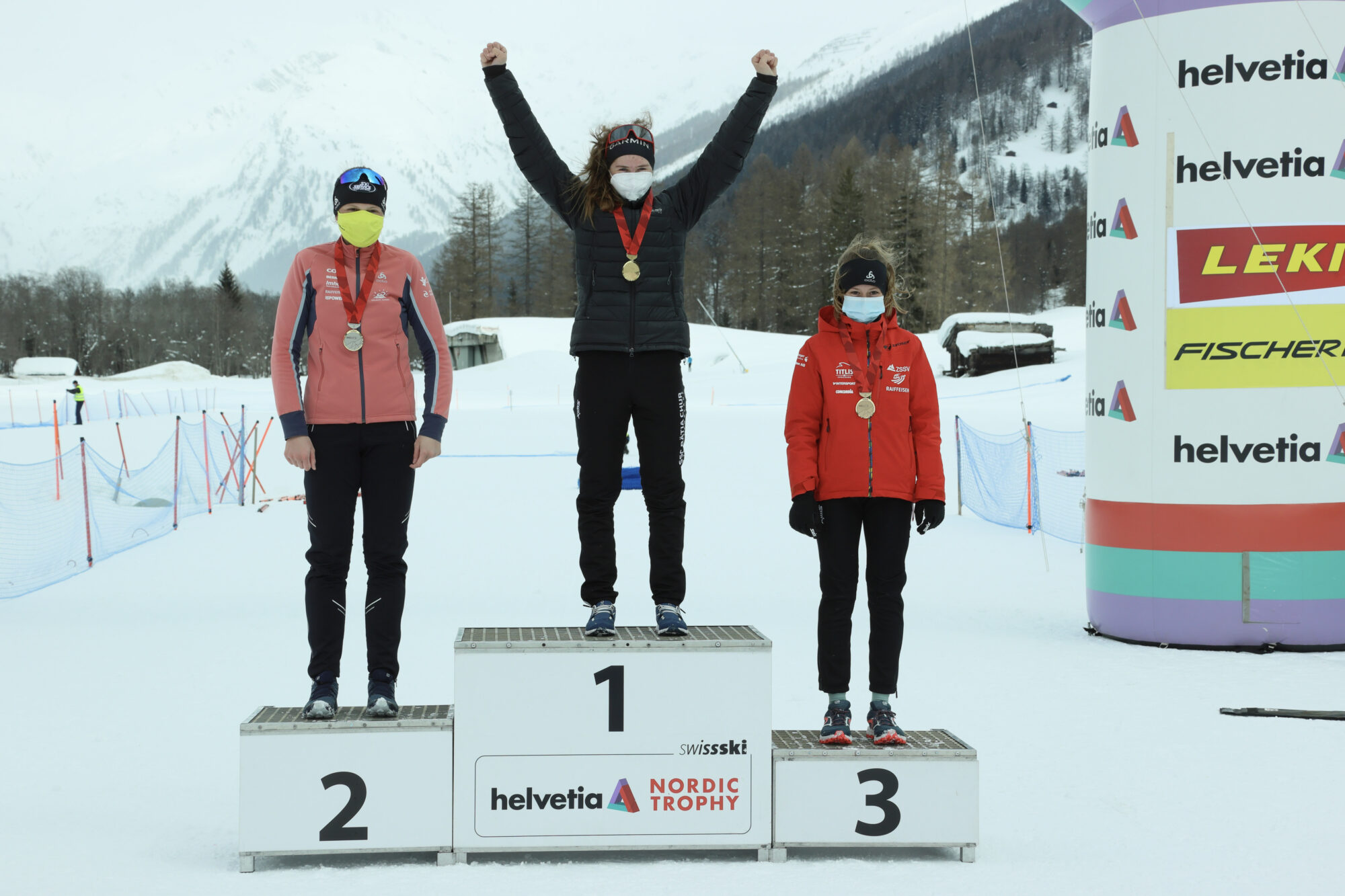 Isai Näff und Anina Hutter holen SM-Gold