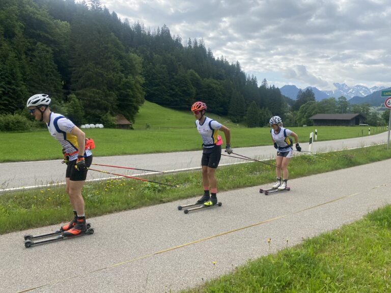 Trainingslager in Oberstdorf