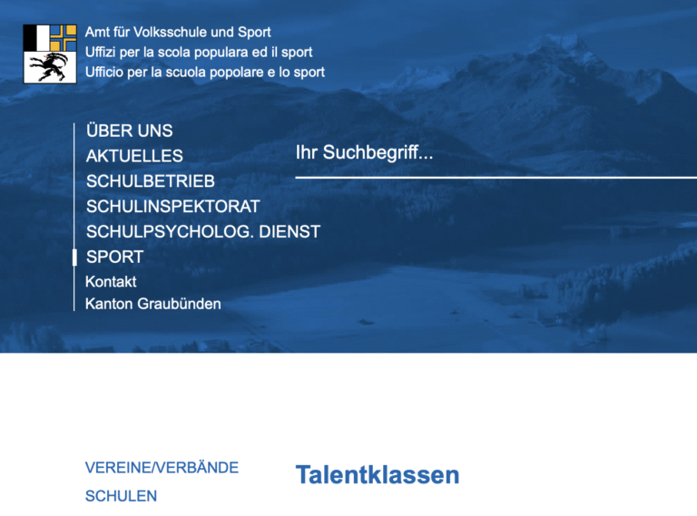 Kriterien und Informationen Aufnahme Talentschulen 2026