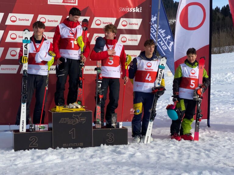 Sunrise Jugend-Cup & U16 Slalom Nationalmeisterschaft in Jaun