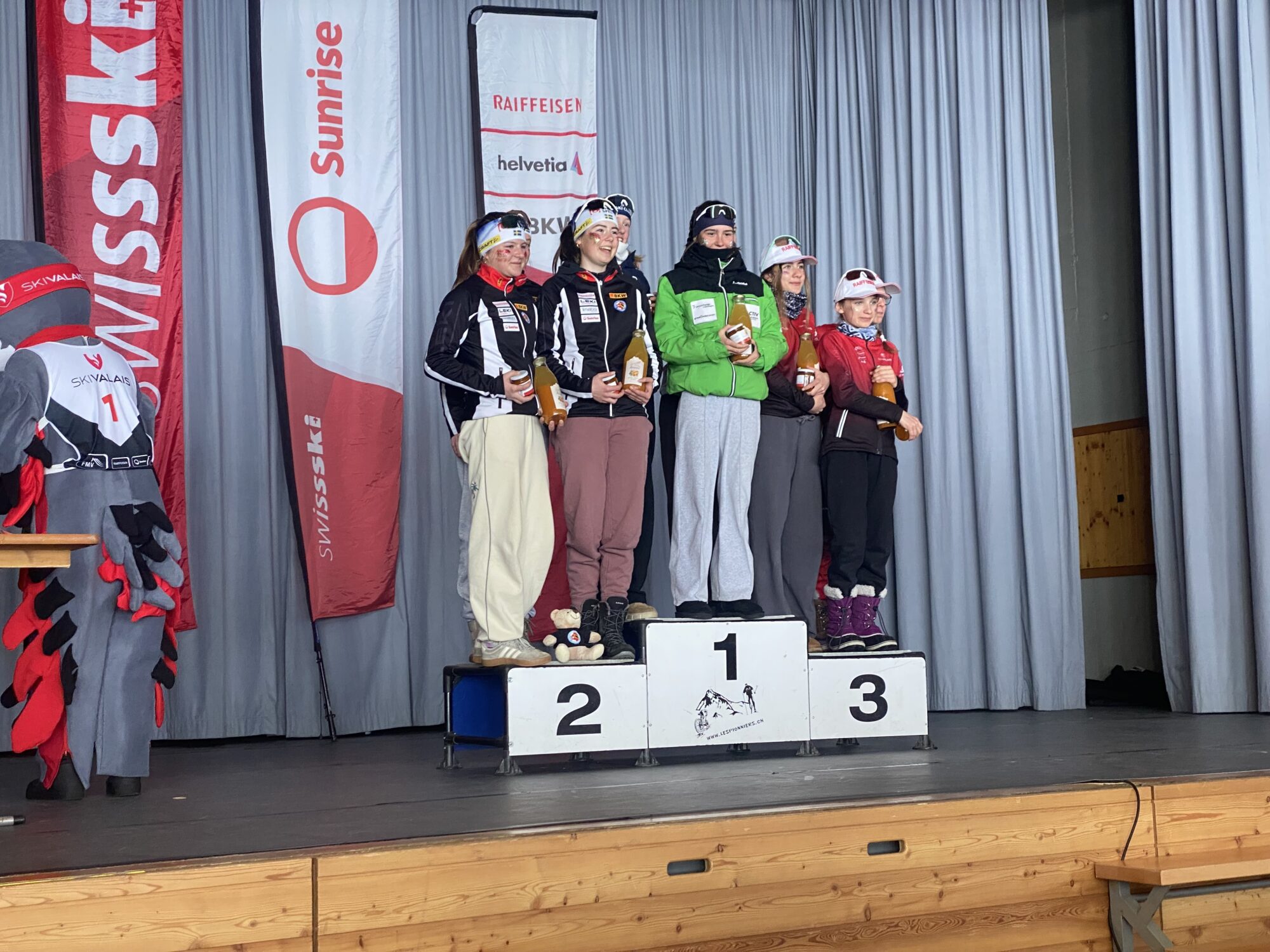 Erfolgreiche U16 CH-Meisterschaften der Langläufer in Evolene